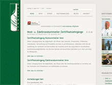 Tablet Screenshot of mostsommelier.at
